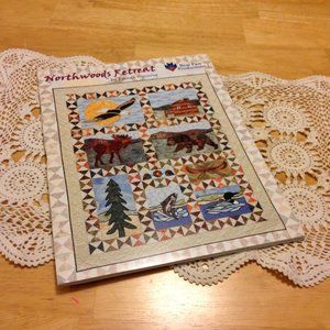 Quilting booklet - Stained Glass Blocks, Animals, Rustic wildlife